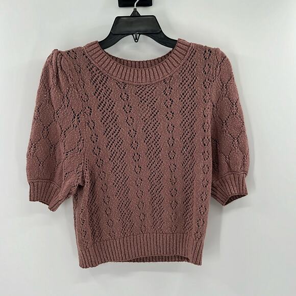 Free People Women's Eloise Pullover Sweater - Antique Oak Combo - XS - NWT - Picture 2 of 5